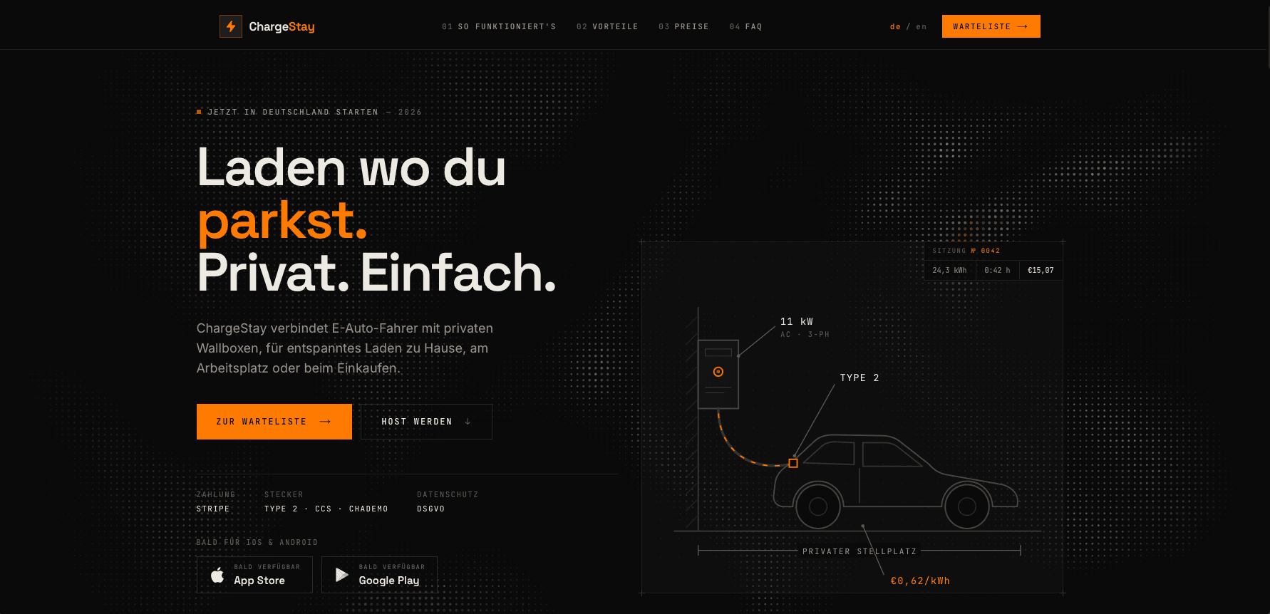 ChargeStay preview